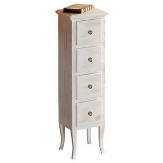 RETRO skrinka 35x119x33cm, starobiela 1694