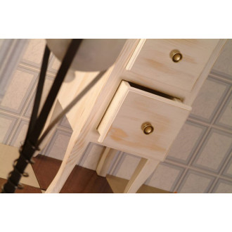 RETRO skrinka 35x119x33cm, starobiela 1694