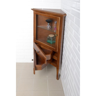 RETRO skrinka rohová 60x120x47cm, buk, ľavá 1701