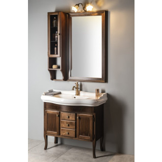 RETRO skrinka k zrkadlu 25x115x20cm, ľavá, buk 1700