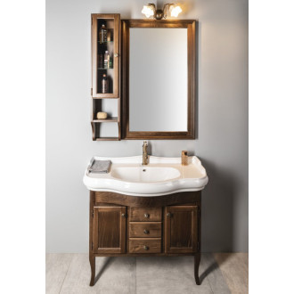 RETRO skrinka k zrkadlu 25x115x20cm, ľavá, buk 1700