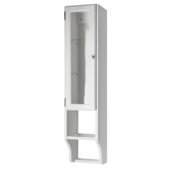 RETRO skrinka k zrkadlu 25x115x20cm, ľavá, starobiela 1706