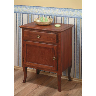 RETRO skrinka 60x80x38cm, buk, ľavá 1713