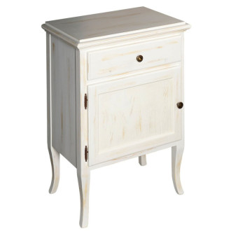 RETRO skrinka 60x80x38cm, starobiela, ľavá 1714