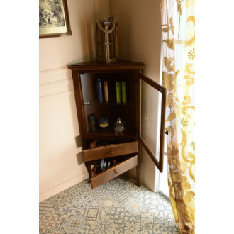 RETRO skrinka rohová 60x120x47cm, buk, pravá 1715