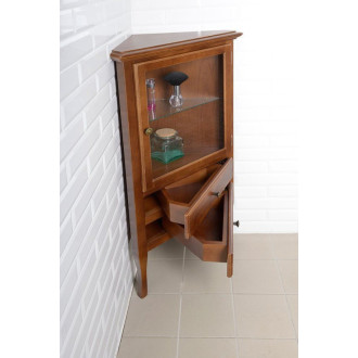 RETRO skrinka rohová 60x120x47cm, buk, pravá 1715