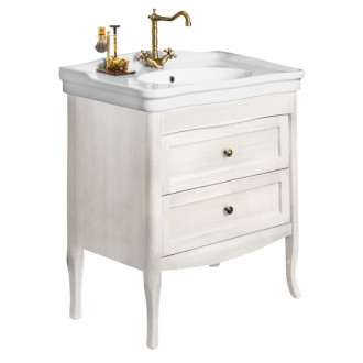 RETRO umývadlová skrinka 73x80x46, 5 cm, starobiela 1655