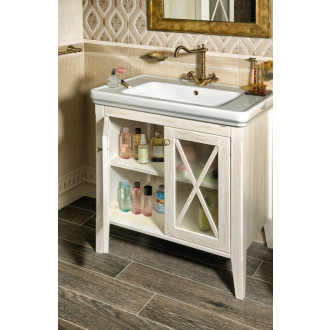 CROSS umývadlová skrinka 70x81x47cm, starobiela CR275