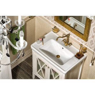 CROSS umývadlová skrinka 70x81x47cm, starobiela CR275