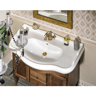 RETRO umývadlová skrinka 89x80x48cm, buk 1620