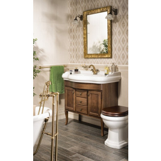 RETRO umývadlová skrinka 89x80x48cm, buk 1620