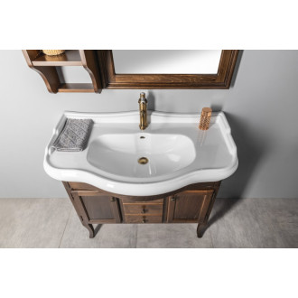 RETRO umývadlová skrinka 89x80x48cm, buk 1620