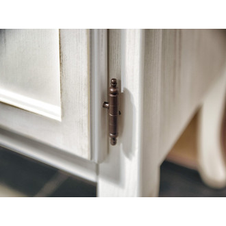 RETRO umývadlová skrinka 89x80x48cm, starobiela 1621