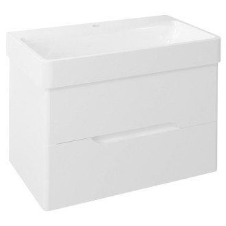 MEDIENA umývadlová skrinka 77x50,5x49cm, biela mat/biela mat MD080