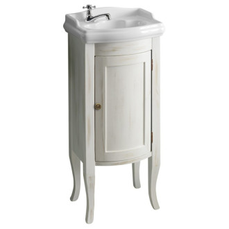 RETRO umývadlová skrinka 36,5x85x29cm, starobiela 1641