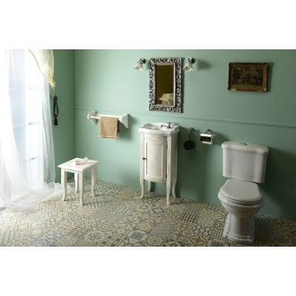 RETRO umývadlová skrinka 36,5x85x29cm, starobiela 1641