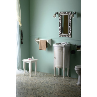 RETRO umývadlová skrinka 36,5x85x29cm, starobiela 1641