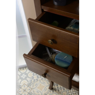 RETRO skrinka vysoká 40x170x36cm, buk, pravá 1662