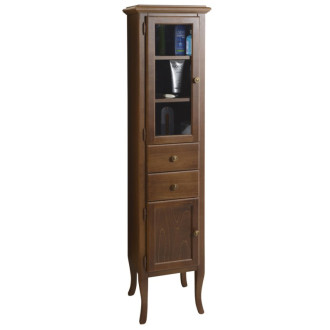 RETRO skrinka vysoká 40x170x36cm, buk, ľavá 1663