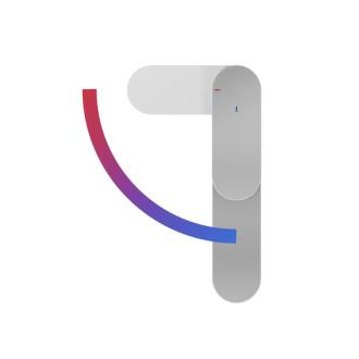 Ravak CR II 014.01CR Umýv. bat. BeCool 175 mm, bez výpuste, chróm X070448