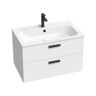 Ravak umývadlo Chrome 800 Slim white s otvormi XJG01180001