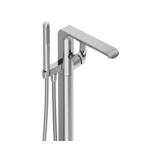 Ravak FL 080.00CR.RB07A Vaňová batéria na podlahu so setom, chróm X070440