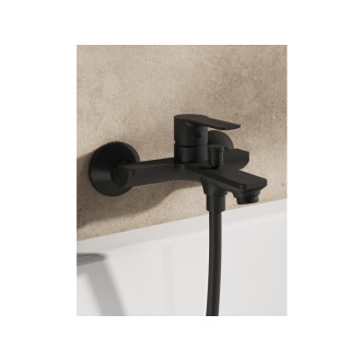 Ravak SL 022.20BL Vaňová nástenná bat. bez setu, black X070491