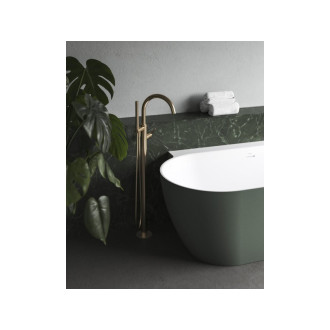 Ravak ES 080.60RGB.RB07G Vaňová batéria na podlahu so setom, rose gold brushed X070503