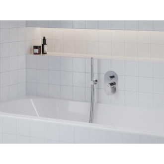 Podomietková batéria Eleganta EL 065.00, s prepínačom, pre R-box (EL 065.00CR.O2.RB07E Podomietková batéria 2-cestná bez telesa, Chrome)