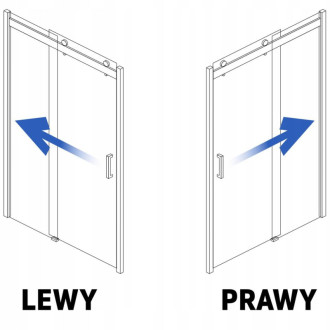 REA Sprchovací kút Nixon 90x140 KPL-00424 KPL-00424