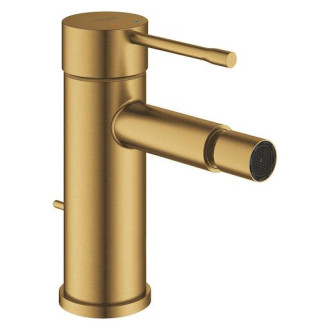 Bidetová batéria Grohe Essence s výpustom Brushed Cool Sunrise 32935GN1