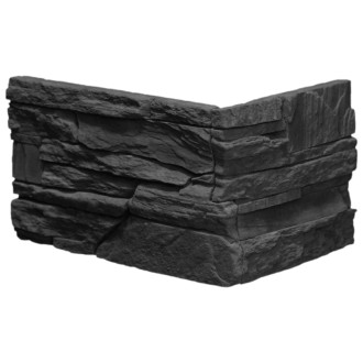 Roh Fineza Brelo Antracit 37,5x12,5 cm reliéfny RBRELOAN