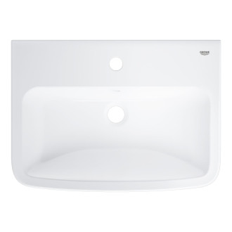Umývadlo Grohe BauEdge Ceramic 55x40 cm alpská biela otvor pre batériu uprostred 39807000