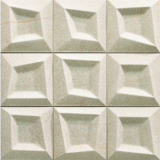 Dekor Realonda Stonehenge beige 33x33 cm reliéfny STHFR33BE