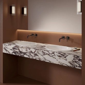 Omnires SHELL M+ Umývadlo pod dosku 48x31, biela lesk SHELL480UPBP