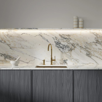 Omnires MODERN PROJECT Dávkovač saponátu, kartáčovaná mosadz MP60723BSB