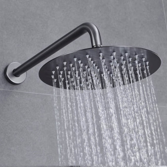 Rea Podomietková sprchová sada Rea Ontario Gun Grey + BOX REA-P5504