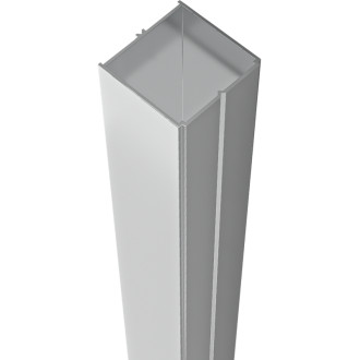 CERANO - Rozširovací profil pre sprchové dvere Porte L/P - chróm - 30 mm