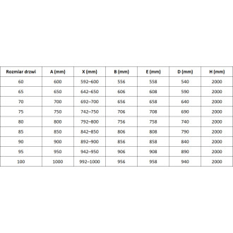 Mexen Lunar-B sprchové dvere pánty L, 85 cm, zlaté kartáčované 832-085-000-55-00-L