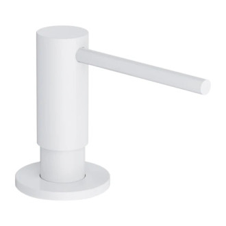 Omnires Modern Project dávkovač tekutého mydla, na dosku, biela mat MP60723WM