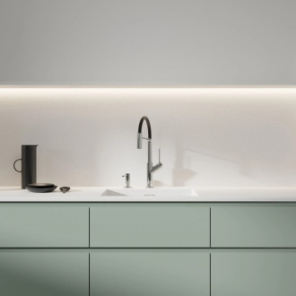 Omnires Modern Project dávkovač tekutého mydla, na dosku, chróm lesk MP60723CR