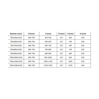 Mexen Pretoria výklopný sprchový kout 70 x 100 cm, grafit, chrom + plochá sprchová vanička, černá - 852-070-100-01-40-4070