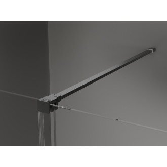 Posuvné sprchové dveře Mexen Velar 120 cm, průhledné, stříbrná - 871-120-000-01-95