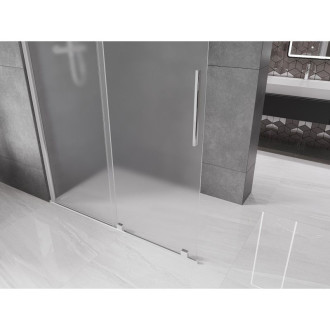 Mexen Velar Posuvná sprchová zástěna 160 x 200 cm, matná 8 mm, chrom - 871-160-000-33-01