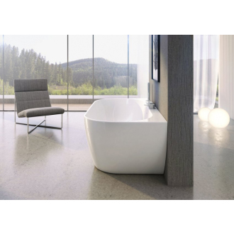 Ravak Vaňa FREEDOM W 1660x800 snowwhite/black overflow voľne stojaci XC00100033