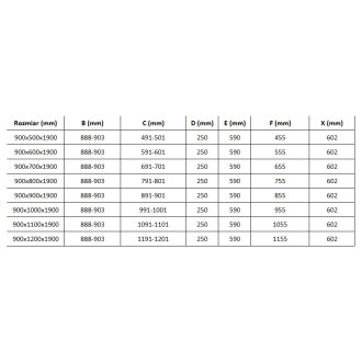 Sprchový kout Mexen Roma s výklopným mechanismem 90 x 110 cm, průhledný, černý + plochá sprchová vanička, bílá - 854-090-110-70-00-4010B