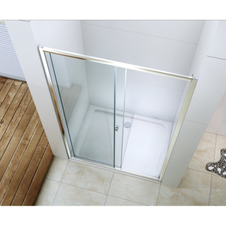 MEXEN APIA sprchové dvere 90x190 cm 5mm, chróm-číre 845-090-000-01-00