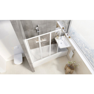 Ravak Vaňa BE HAPPY II 160x75 L snowwhite C961000000