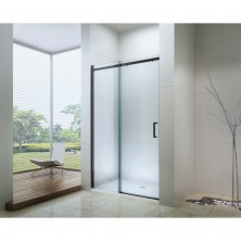 MEXEN OMEGA sprchové dvere 120x190 cm 8 mm čierna-číre 825-120-000-70-00