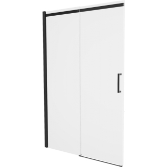 MEXEN OMEGA sprchové dvere 120x190 cm 8 mm čierna-číre 825-120-000-70-00